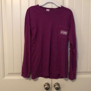 Long Sleeve PINK Tee